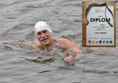 Český pohár zimní plavání Zdeněk Hrdý